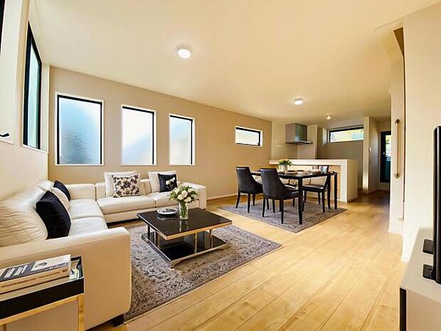 内観（2025年11月）撮影 ※本画像はCGで作成しており、実際に家具は置かれておりません。