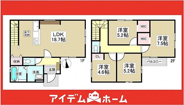 ☆1号棟間取図☆