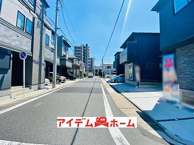 東側道路(2026年7月)撮影