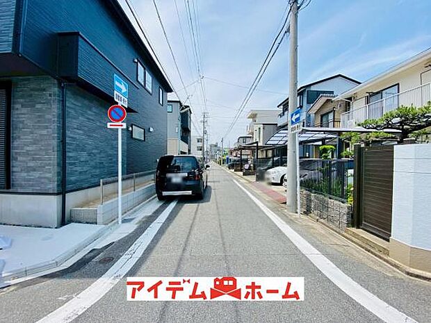 北側道路(2026年5月)撮影