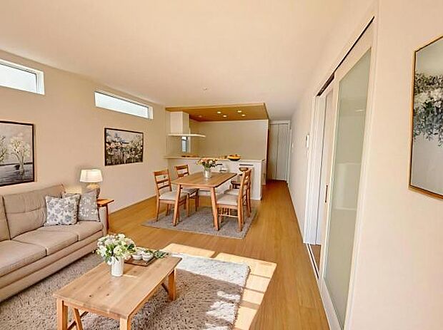 2号棟(2025年12月)撮影 ※本画像はCGで作成しており、実際に家具は置かれておりません。