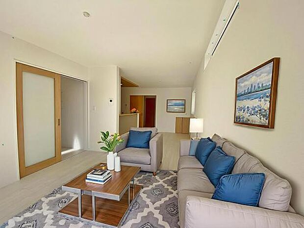 1号棟（2025年12月）撮影 ※本画像はCGで作成しており、実際に家具は置かれておりません。