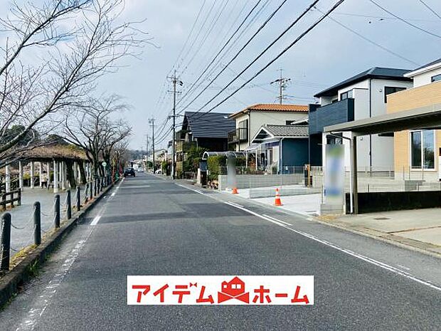 前面道路（2026年1月）撮影