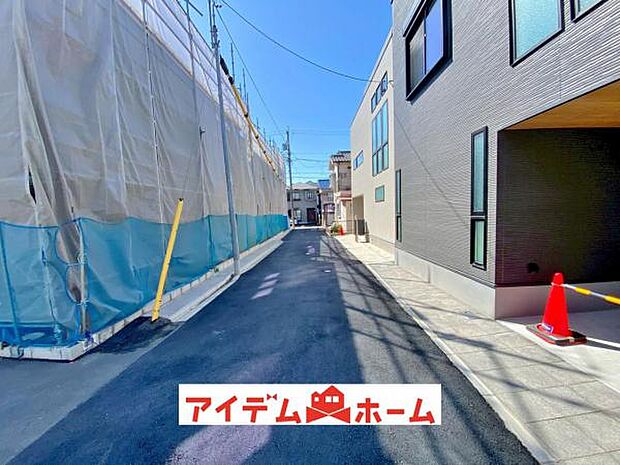 西側道路(2026年3月)撮影