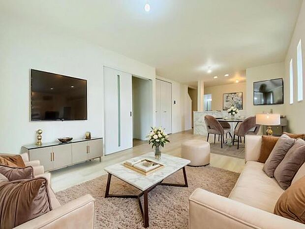 C号棟(2026年2月)撮影 ※本画像はCGで作成しており、実際に家具は置かれておりません。