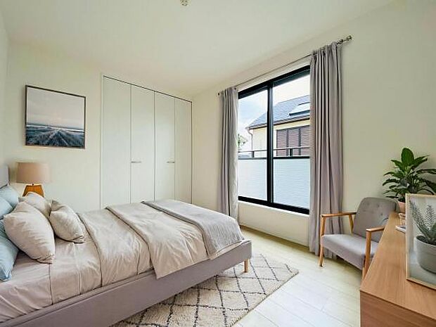 C号棟(2026年2月)撮影 ※本画像はCGで作成しており、実際に家具は置かれておりません。