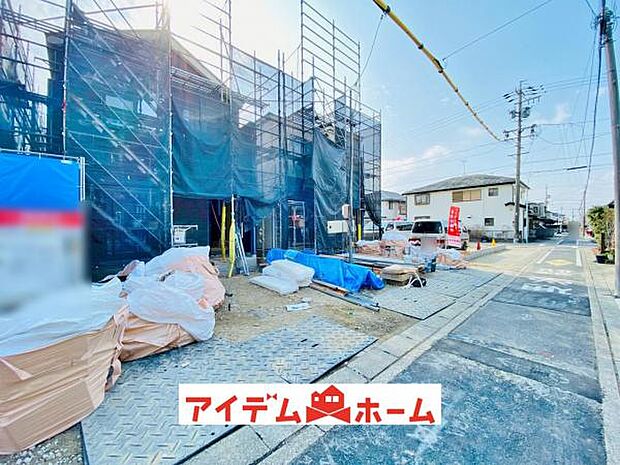 前面道路（2026年2月）撮影