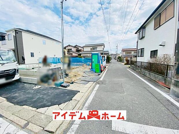 西側道路(2026年3月)撮影