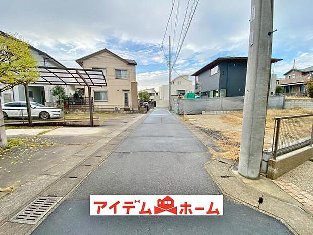 前面道路（2025年11月）撮影