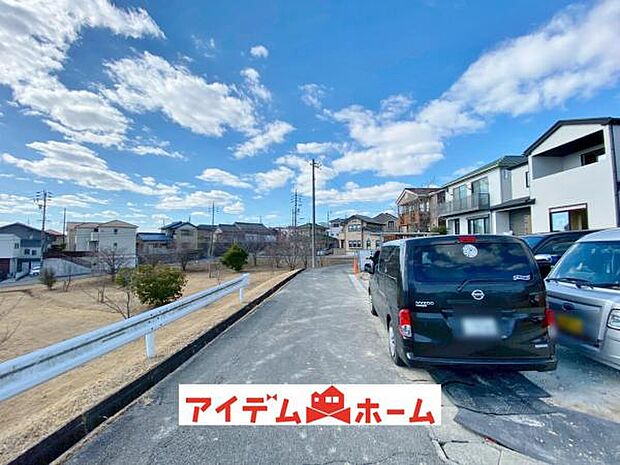 前面道路（2026年2月）撮影