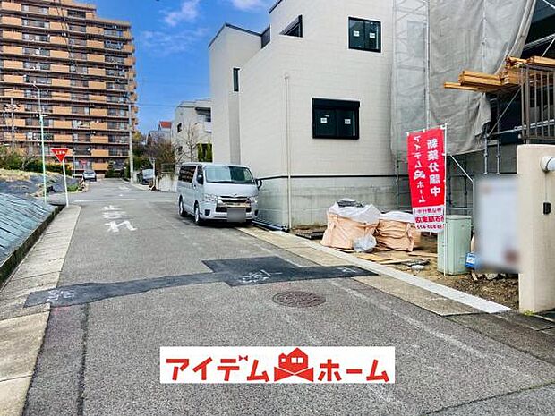 西側道路(2026年3月)撮影