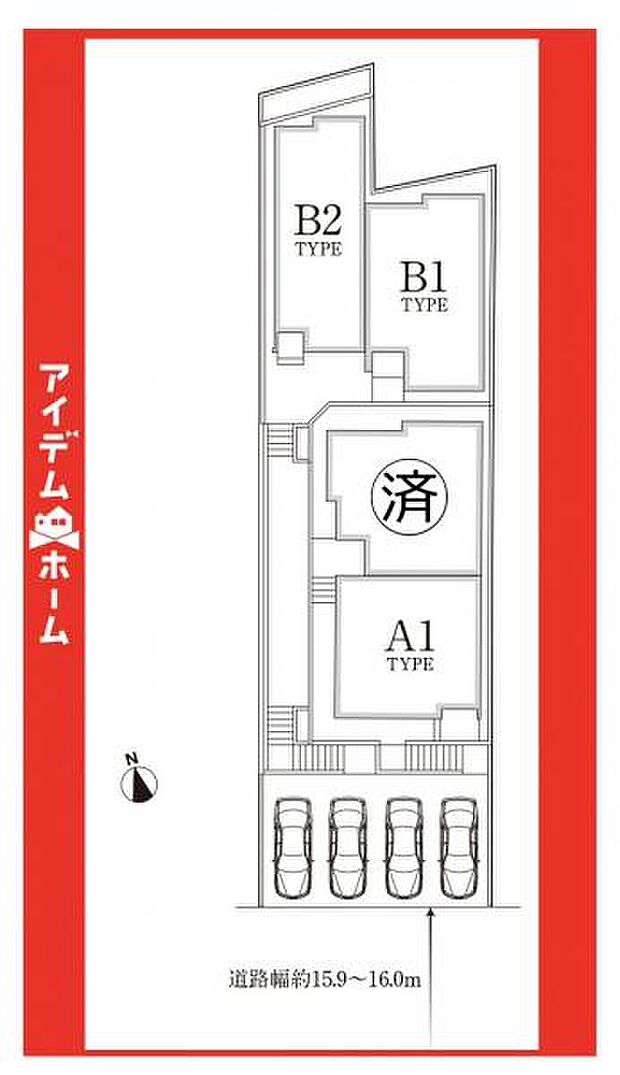 本物件はB2号棟です♪