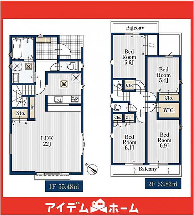 ☆1号棟間取図☆