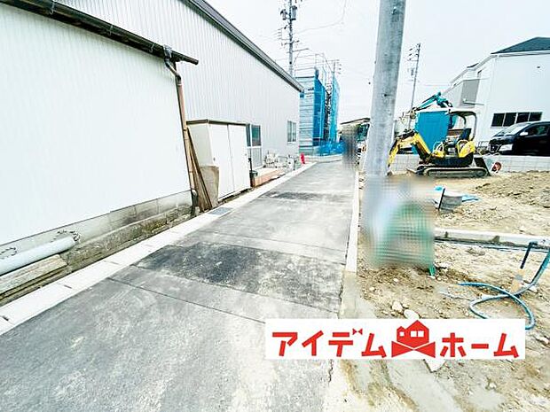 南側道路(2026年3月)撮影