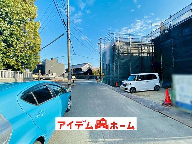 前面道路（2026年1月）撮影