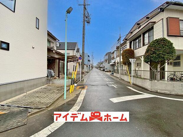 北側道路(2026年3月)撮影
