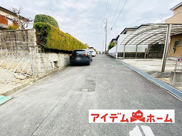 前面道路（2026年1月）撮影