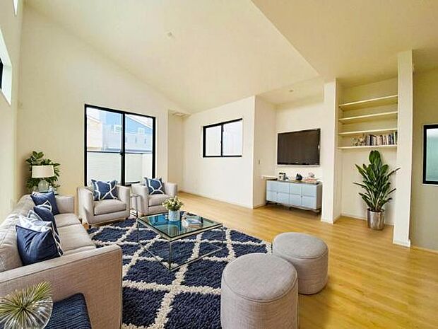 5号棟内観（2025年5月）撮影 ※本画像はCGで作成しており、実際に家具は置かれておりません。