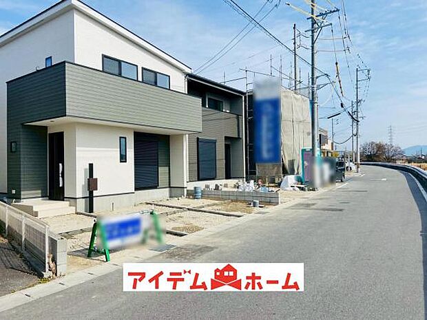 南側道路（2026年2月）撮影