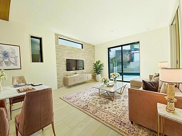 3号棟（2025年12月）撮影 ※本画像はCGで作成しており、実際に家具は置かれておりません。 