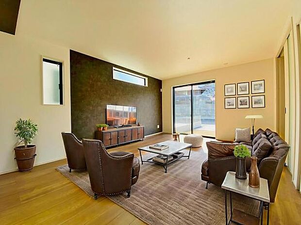 1号棟（2025年12月）撮影 ※本画像はCGで作成しており、実際に家具は置かれておりません。