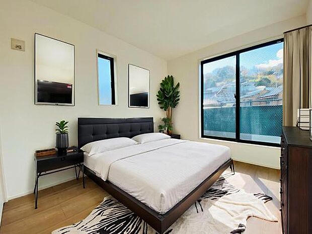 1号棟（2025年12月）撮影 ※本画像はCGで作成しており、実際に家具は置かれておりません。