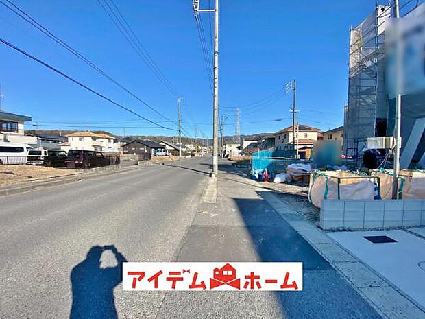 前面道路（2026年2月）撮影