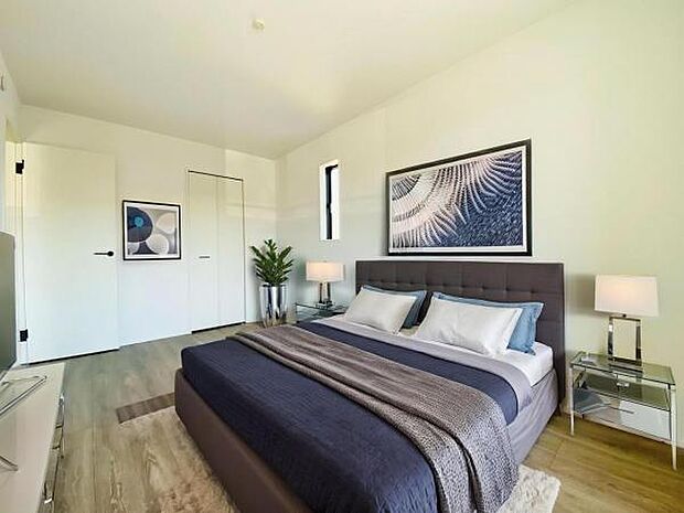 1号棟（2026年3月）撮影 ※本画像はCGで作成しており、実際に家具は置かれておりません。