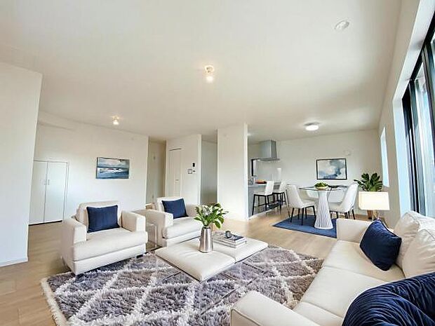 内観（2025年12月）撮影 ※本画像はCGで作成しており、実際に家具は置かれておりません。