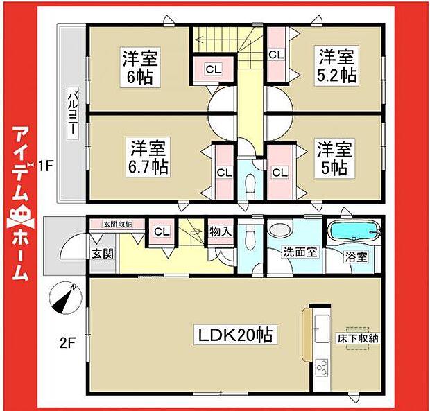 ☆3号棟間取図☆