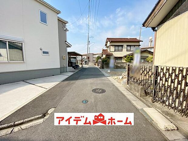 前面道路（2025年12月）撮影