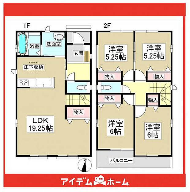 ☆B号棟間取図☆