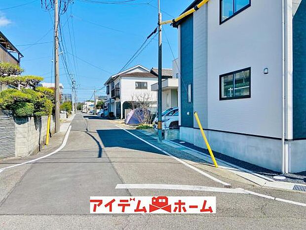 北側道路(2026年2月)撮影