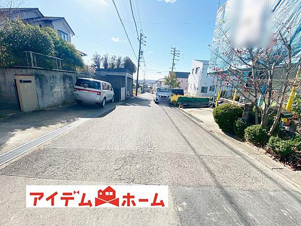 前面道路（2025年12月）撮影