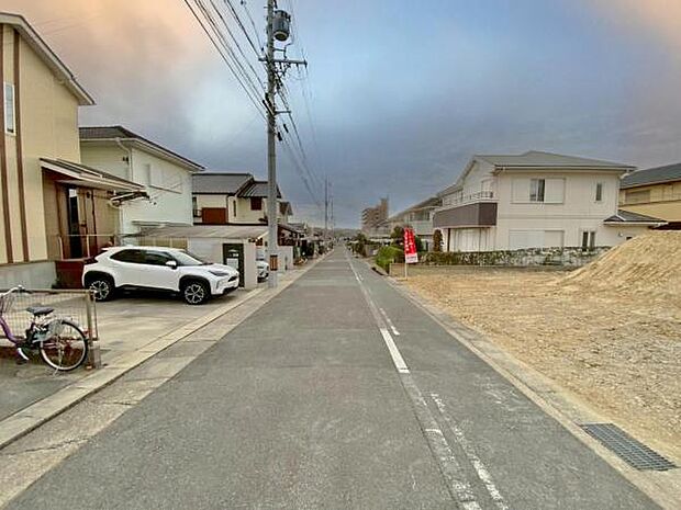 前面道路（2025年11月）撮影