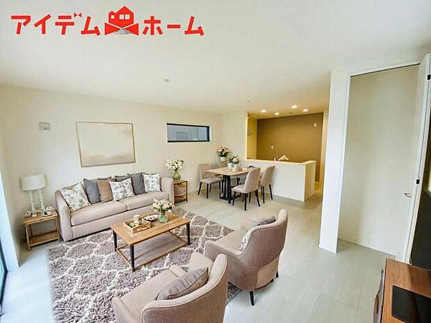 4号棟（2026年4月）撮影 ※本画像はCGで作成しており、実際に家具は置かれておりません。