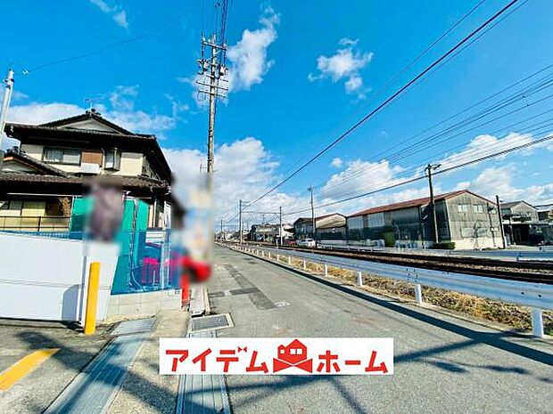 前面道路（2026年1月）撮影