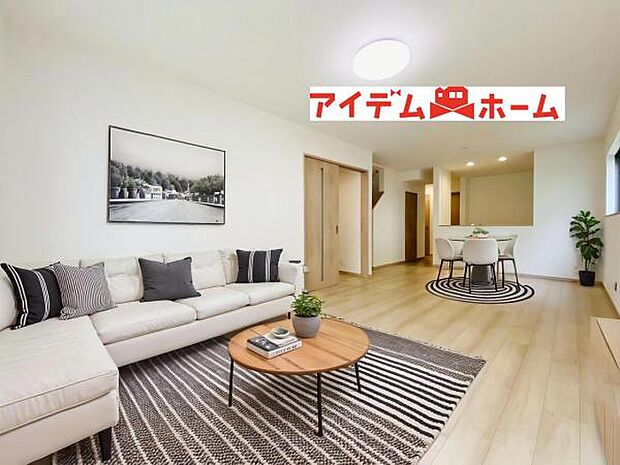 D号棟(2026年4月)撮影 ※本画像はCGで作成しており、実際に家具は置かれておりません。