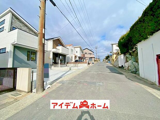 前面道路（2026年1月）撮影