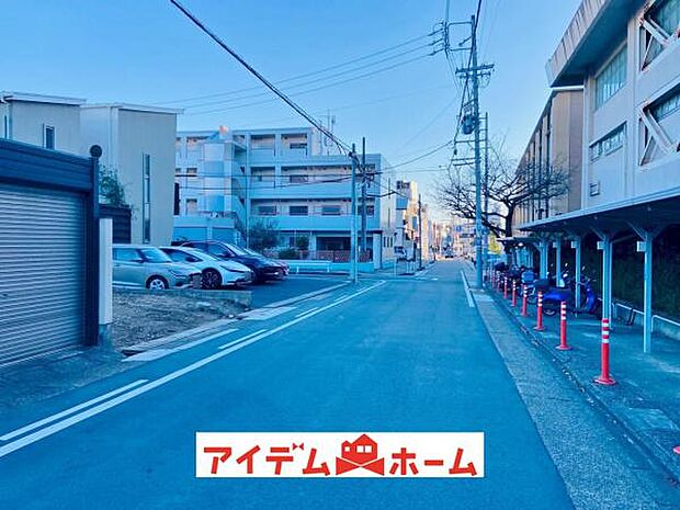 前面道路（2025年12月）撮影