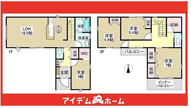 ☆3号棟間取図☆