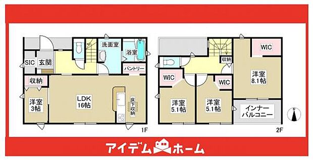 ☆5号棟間取図☆