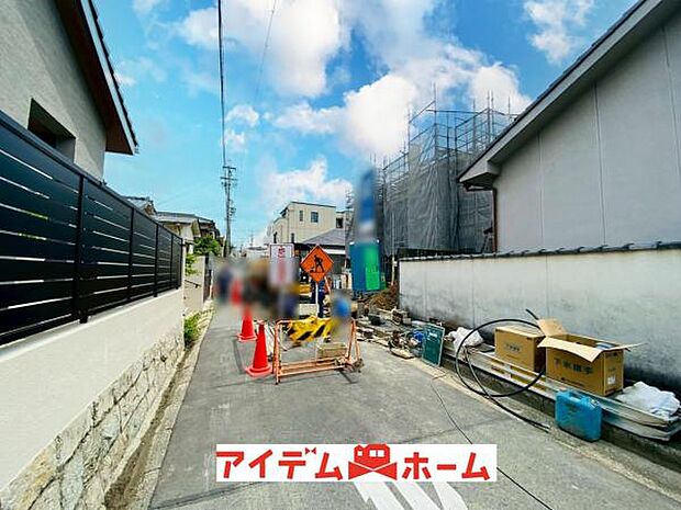 前面道路（2026年6月）撮影