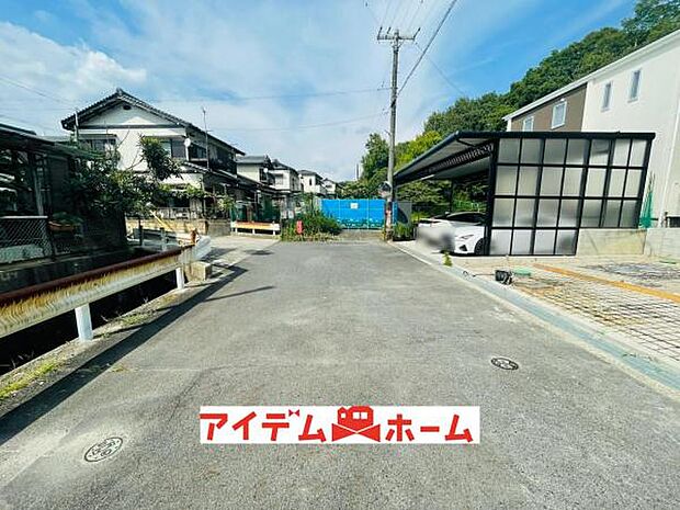 前面道路（2026年8月）撮影