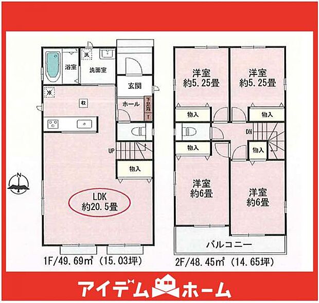 ☆B号棟間取図☆
