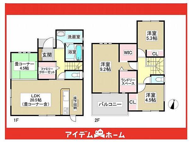 ☆1号棟間取図☆