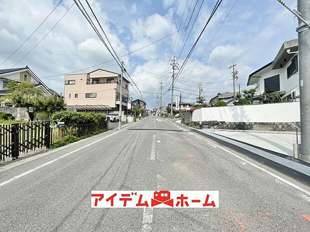 北側道路(2026年4月)撮影