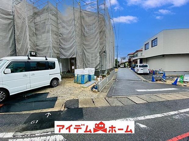 西側道路(2026年3月)撮影