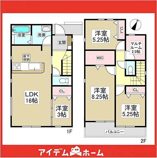 ☆2号棟間取図☆
