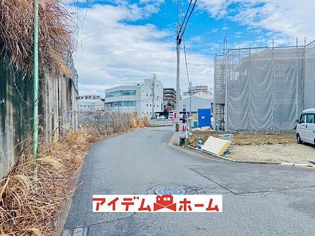 西側道路(2026年3月)撮影